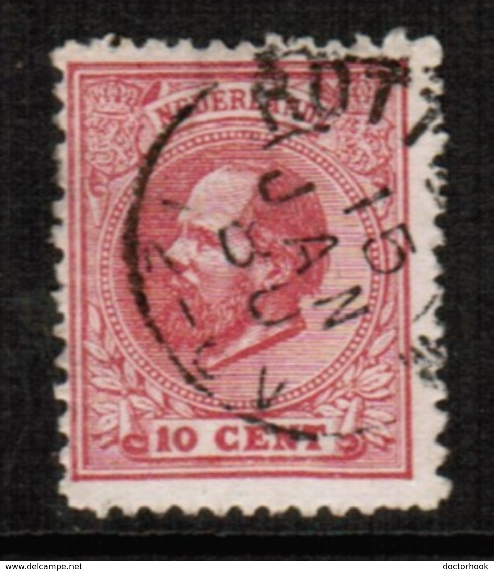 NETHERLANDS  Scott # 25 F-VF USED (Stamp Scan # 443) - Used Stamps