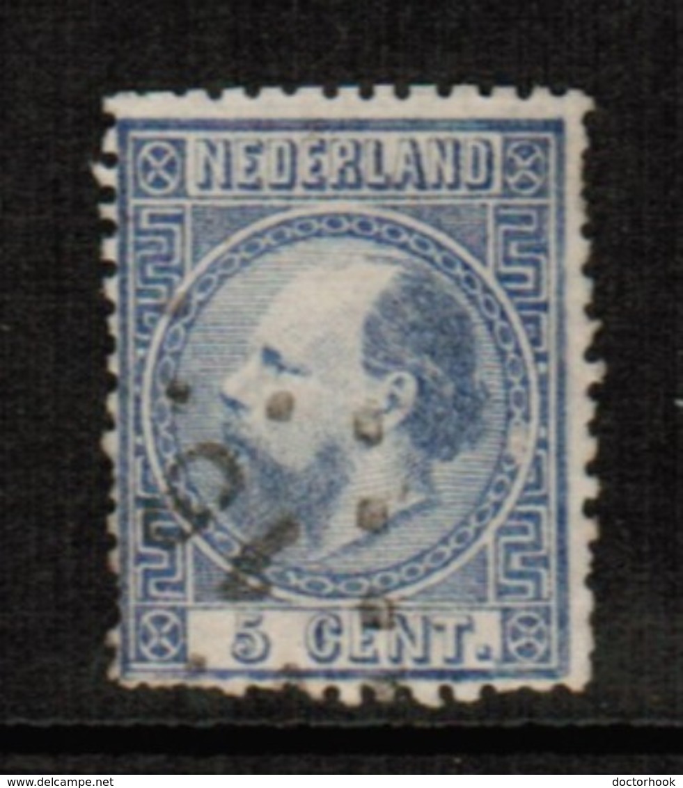 NETHERLANDS  Scott # 7 USED FAULTS (Stamp Scan # 443) - Used Stamps