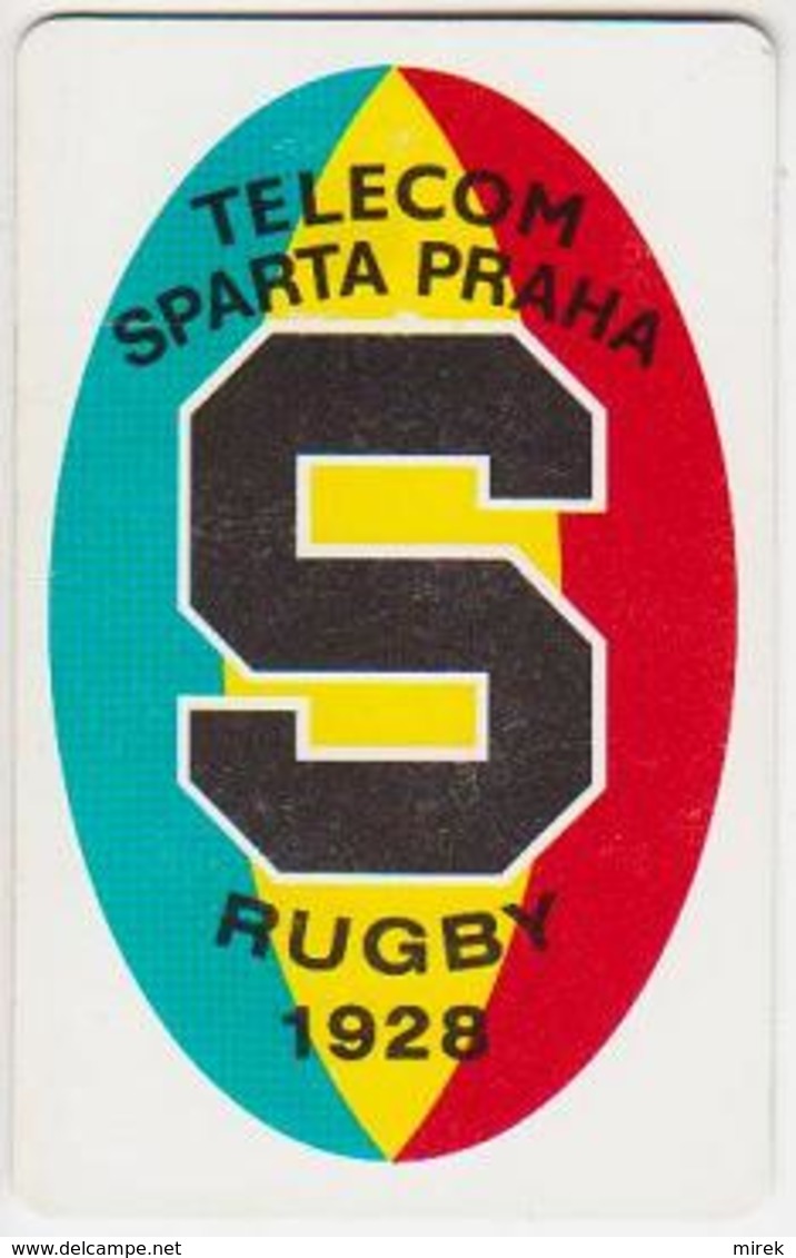 Czechoslovakia; C9. Rugby Sparta Praha; Chip SC5; CN 39904 - Tschechoslowakei