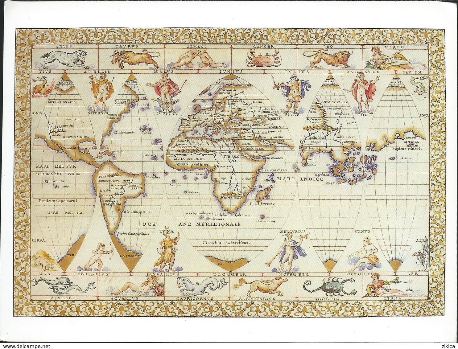 The Art Of Cartography - World Map - Carte Geografiche