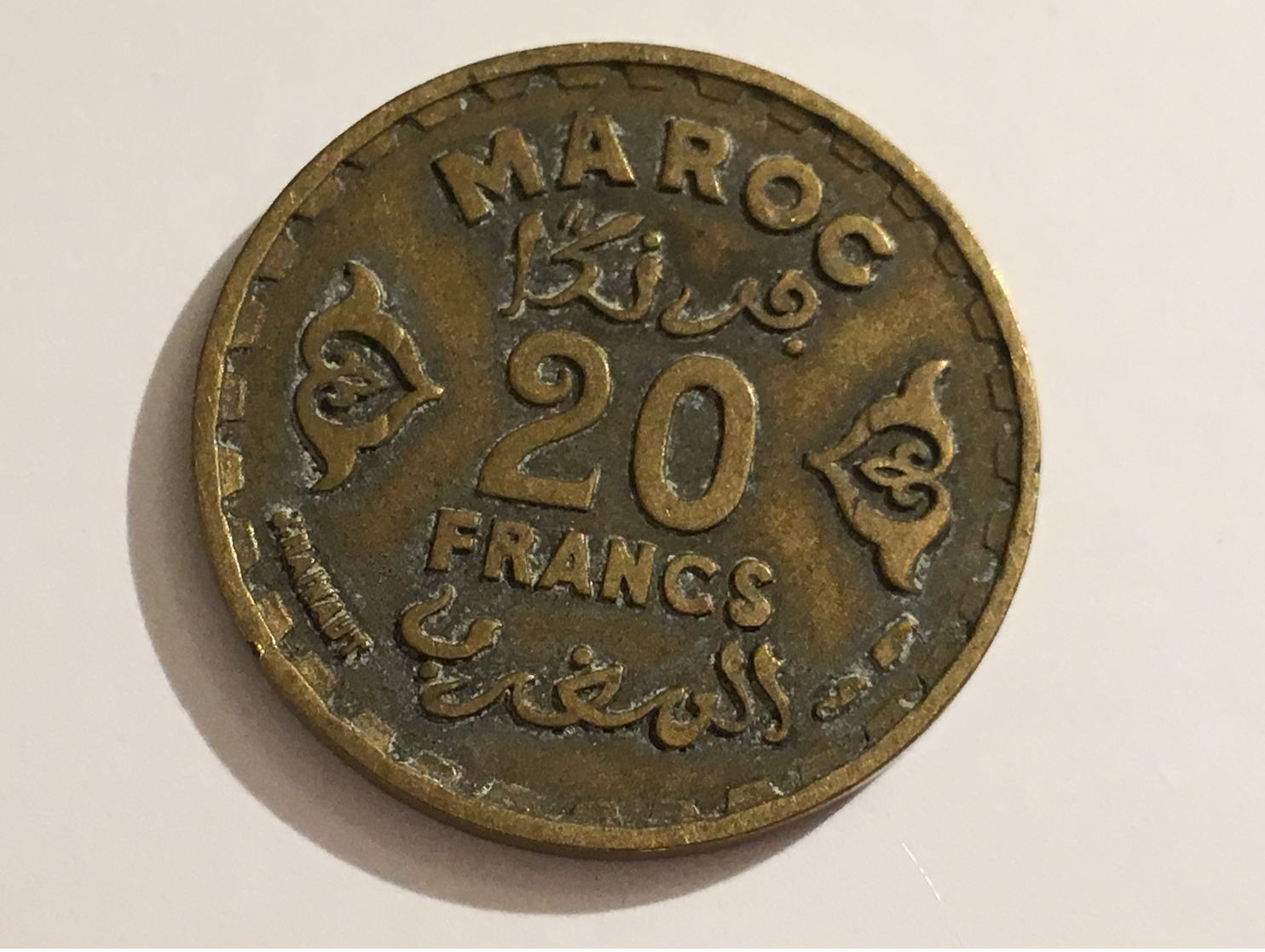 273/ MAROC 20 FRANCS 1371 - Marruecos