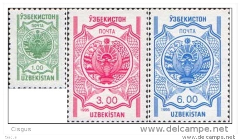 Uz 0057-59 Uzbekistan Usbekistan 1995 - Usbekistan