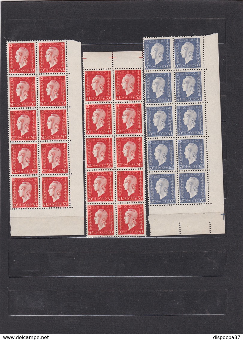 FRANCE NEUF XX Sans Charnière N° 685/688   MARIANNE DE DULAC - REF 24-24 - Vrac (max 999 Timbres)