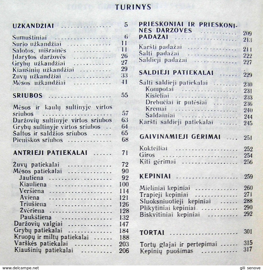 Lithuanian Book / Sau Ir Sveciams Lithuanian Food Recipes 1989 - Culture
