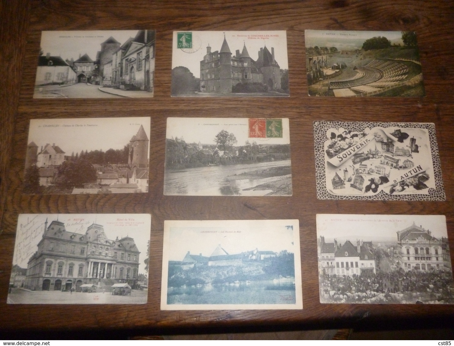 Lot De 126 Cartes Postales De SAONE ET LOIRE 71 Toutes En Photos - 100 - 499 Cartes