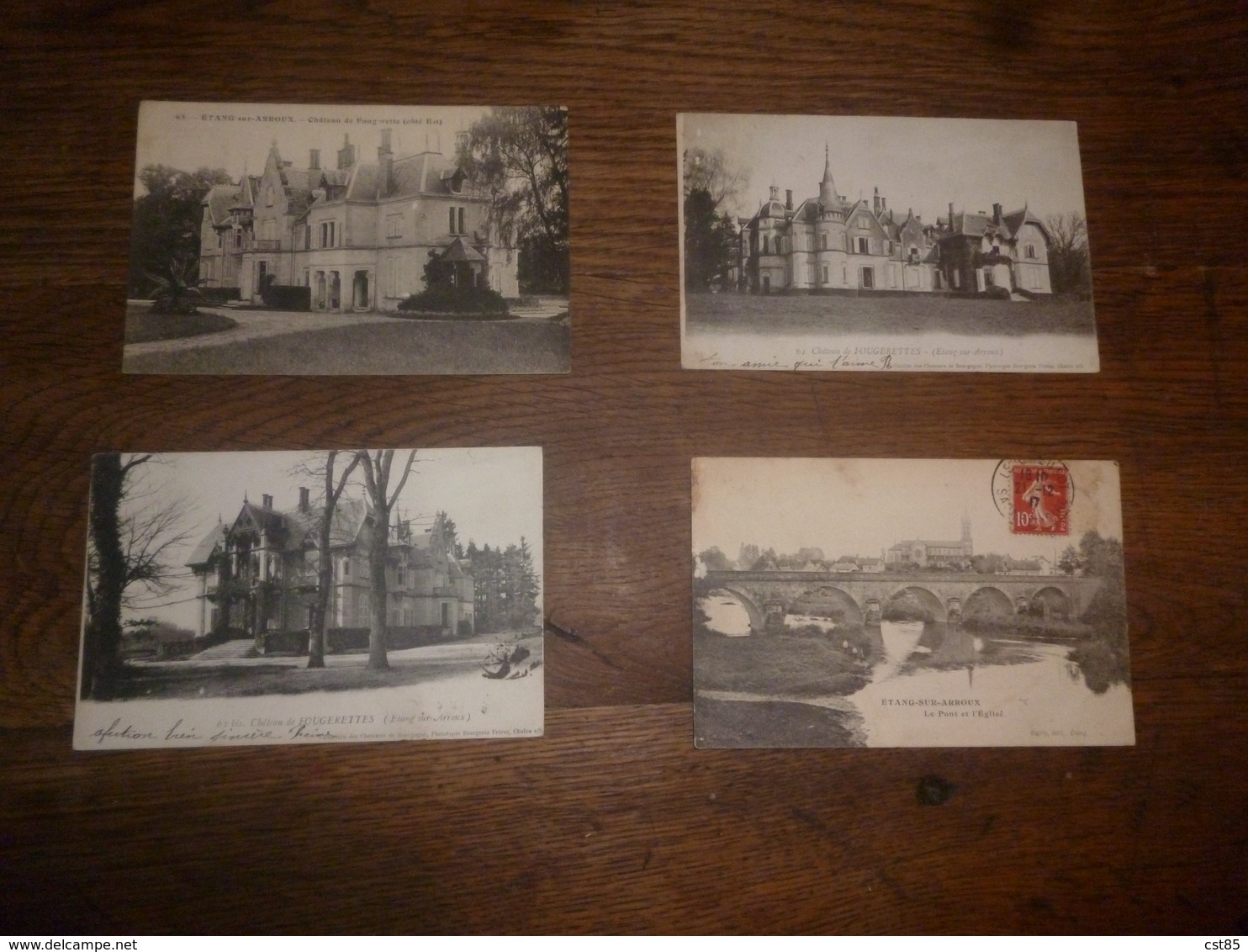 Lot de 126 Cartes Postales de SAONE ET LOIRE 71 Toutes en Photos