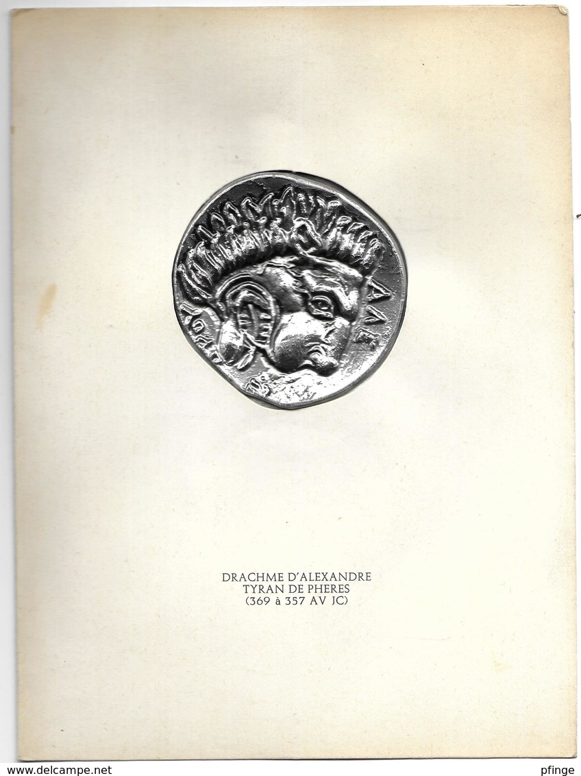 Drachme D'Alexandre, Tyran De Phères  - Publicité Médicale Unicilline Diamant - Specimen