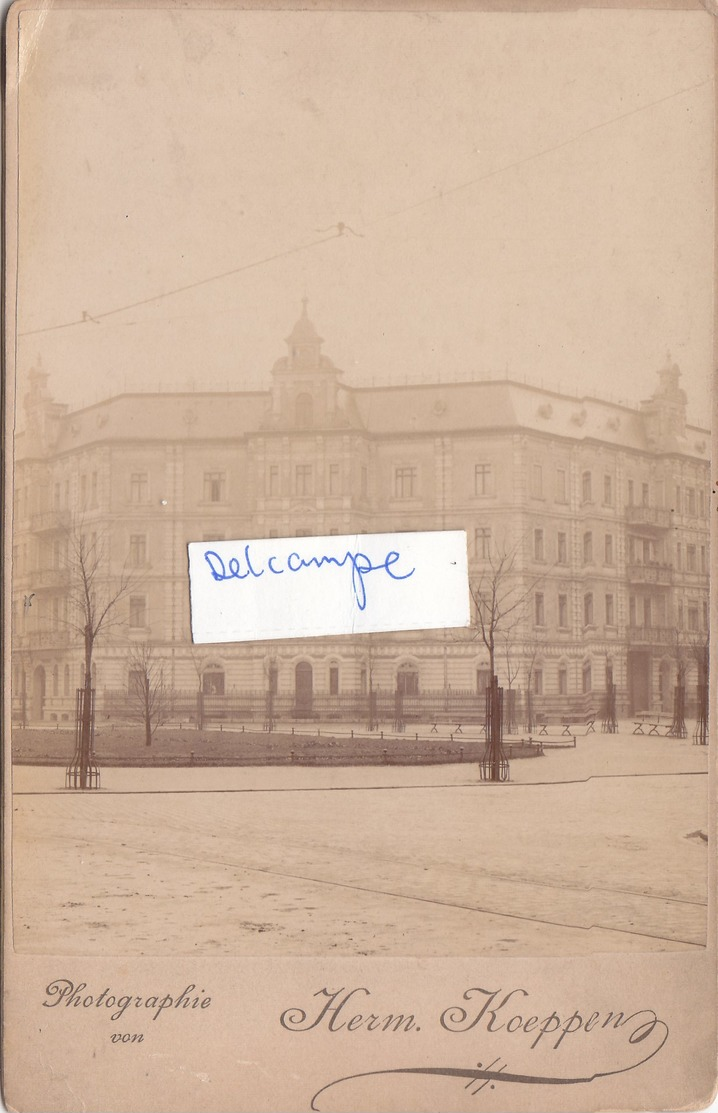 Foto CAB Stettin Szczecin Pommern Arndstraße Und Friedrich-Karlstraße 6 Herm. Koeppen Um 1900 - Pommern