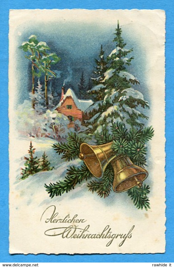 Noel Weihnachten Christmas Cloche Paysage - Altri & Non Classificati