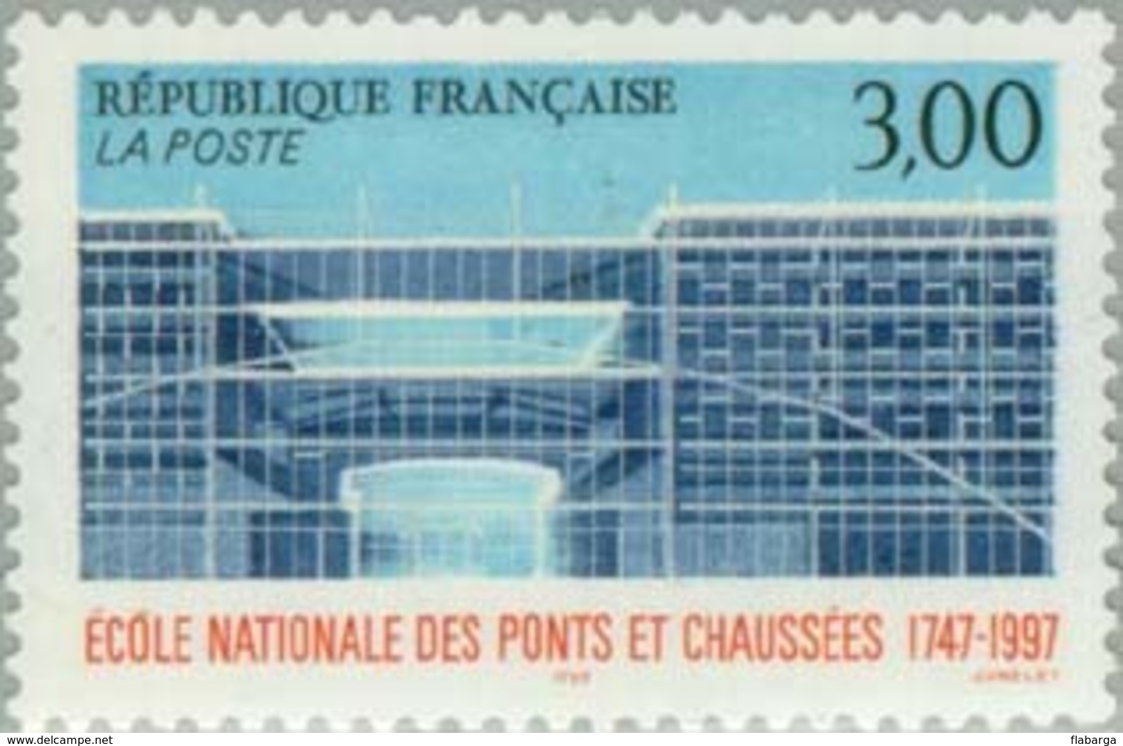 Año 1997 Nº 3047 Escuea Nacional De Puentes Y Caminos - Unused Stamps