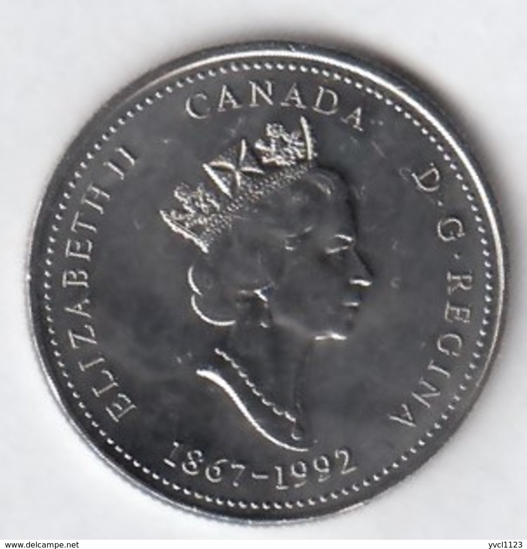 CANADA - 1867-1992 Circulating 25&cent; Ontario - Canada