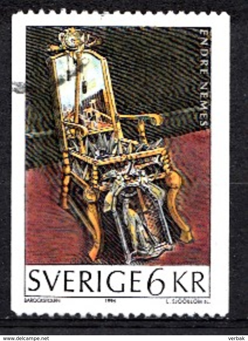 Suède 1996  Mi.Nr.: 1968 Gemälde  Oblitérés / Used / Gestempeld - Used Stamps