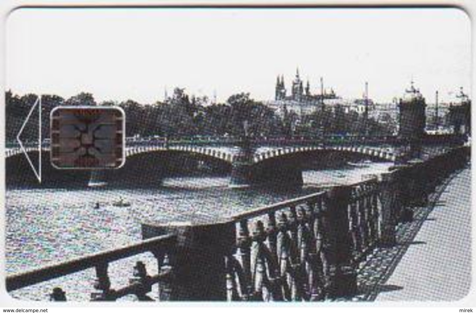 Czechoslovakia; Privat Card B2. Bridge On The River Vltava; CN 42301 - Tchécoslovaquie