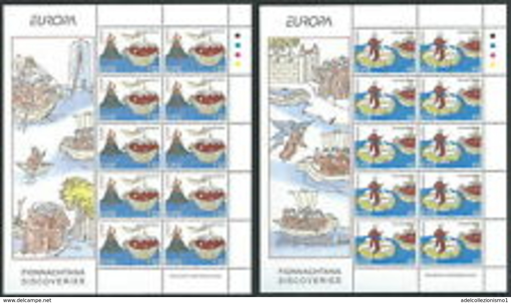 90469) 1994 EUROPA IRLANDA MINIFOGLI MNH **-MNH** - Blocchi & Foglietti