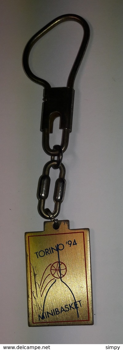 Basketball MiniBasket Torino 1994 Italy Key Chain Key Ring - Porte-clefs