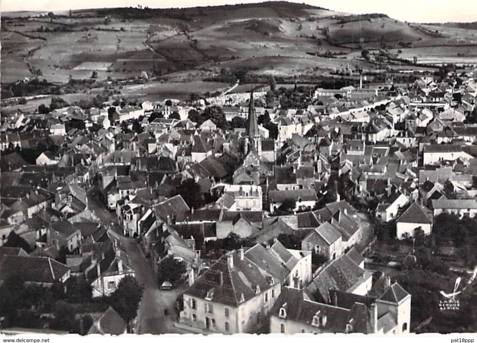 21 - NOLAY : Vue Générale - CPSM Dentelée Noir Blanc Grand Format - Côte D'Or - Autres & Non Classés