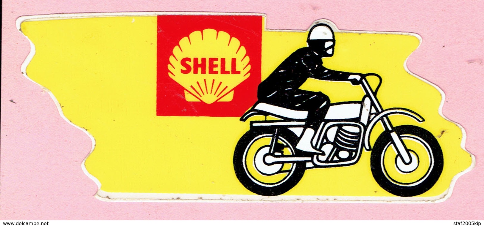 Sticker - SHELL - Motor - Autocollants