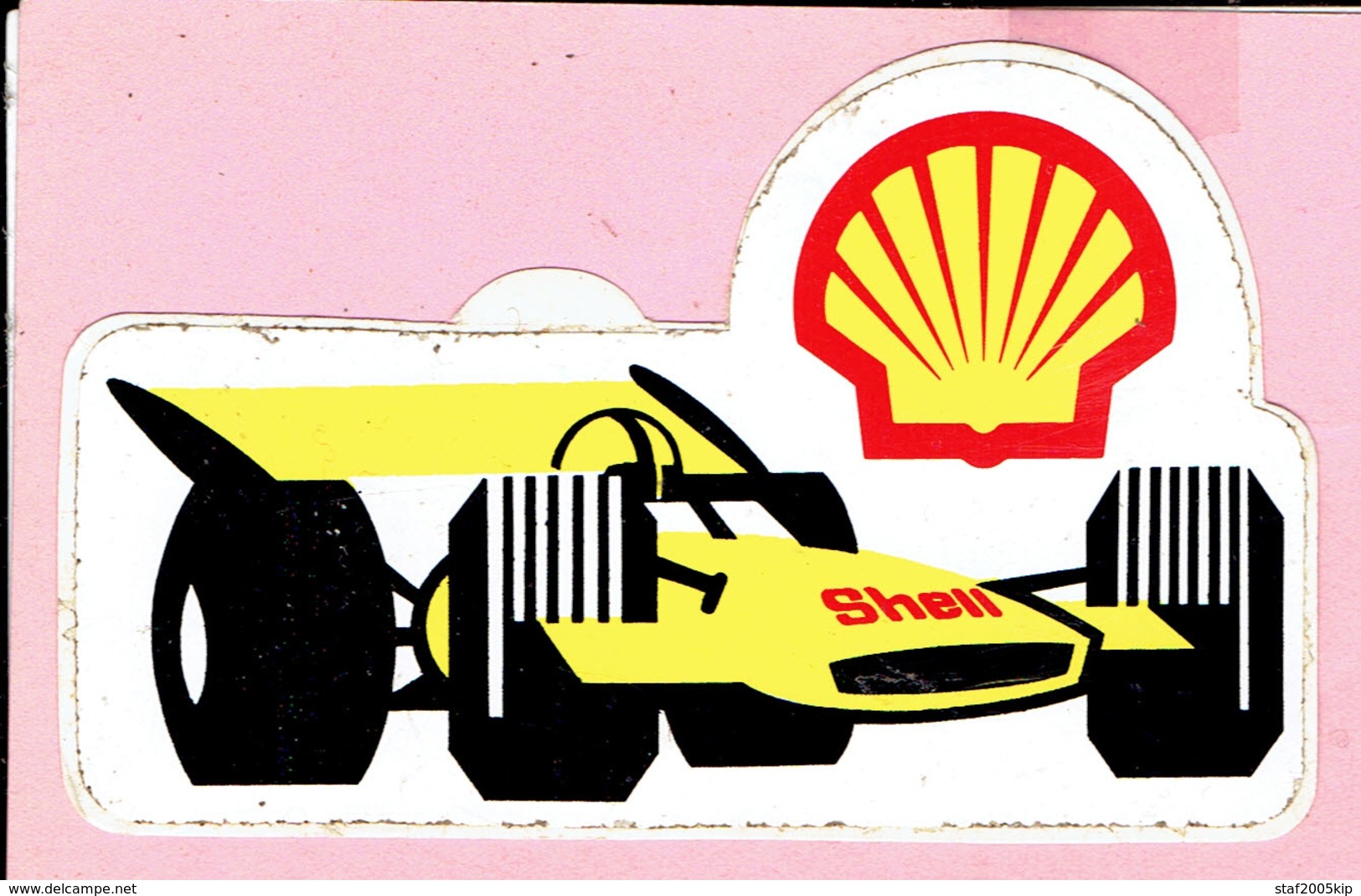 Sticker - SHELL - Race Auto - Autocollants