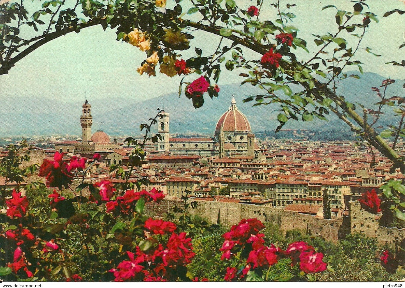 Firenze (Toscana) Panorama, General View, Vue Generale, Gesamtansicht - Firenze