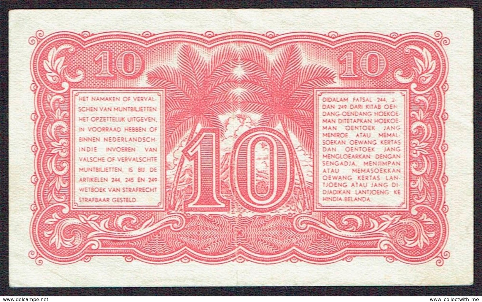 Indonesia 10 Sen 1947 - Indonésie