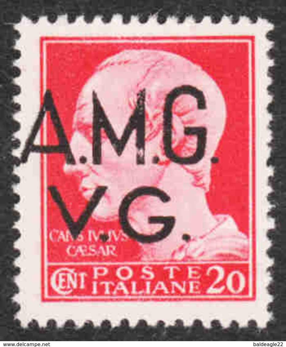 Italy - Scott #1LN1A Unused - No Gum - Venezia Giulia - Anglo-american Occ.: Naples