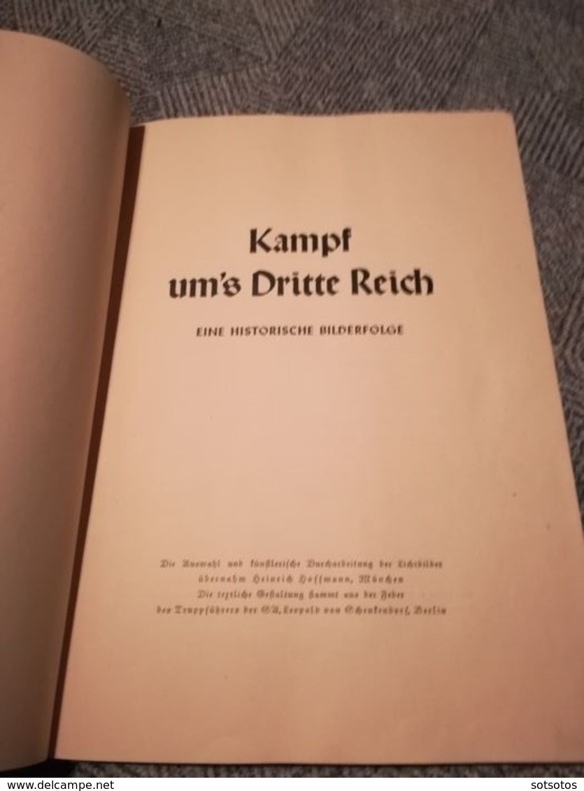 Germany - Kampf Um's Dritte Reich ..Historische Bilderfolge - 1933 - 5. Wereldoorlogen