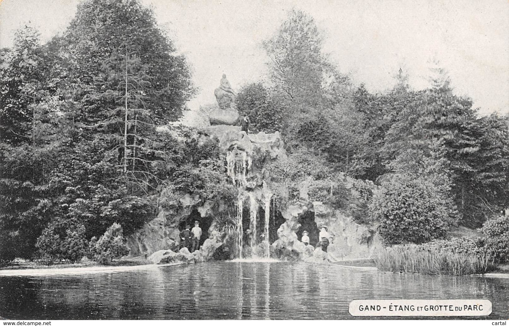 GAND - Etang Et Grotte Du Parc - Gent