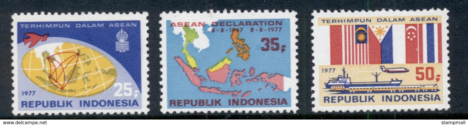 Indonesia 1977 ASEAN 10th Anniv. MUH - Indonesia