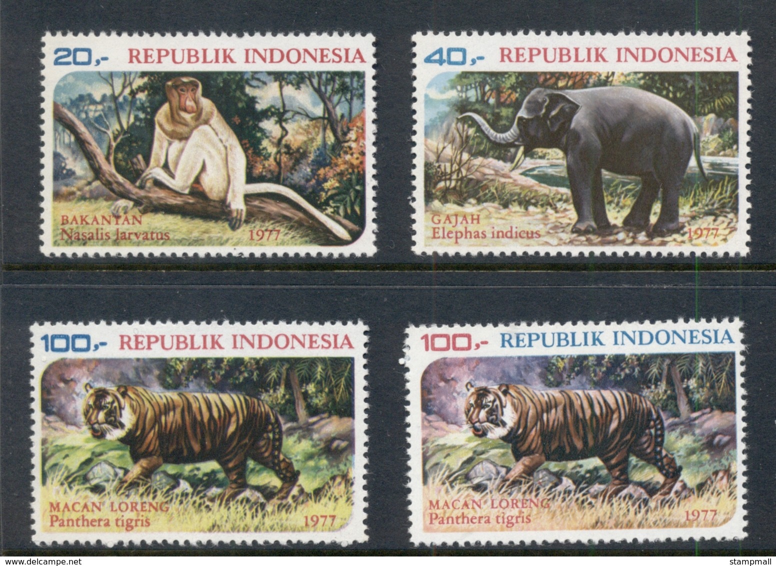 Indonesia 1977 Wildlife Protection MUH - Indonesia
