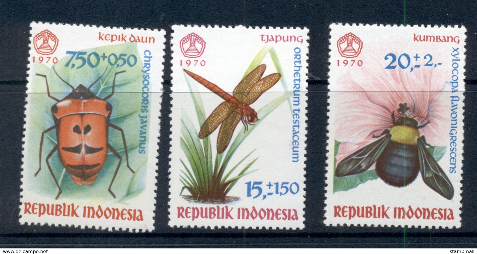 Indonesia 1970 Social Day Insects MLH - Indonesia