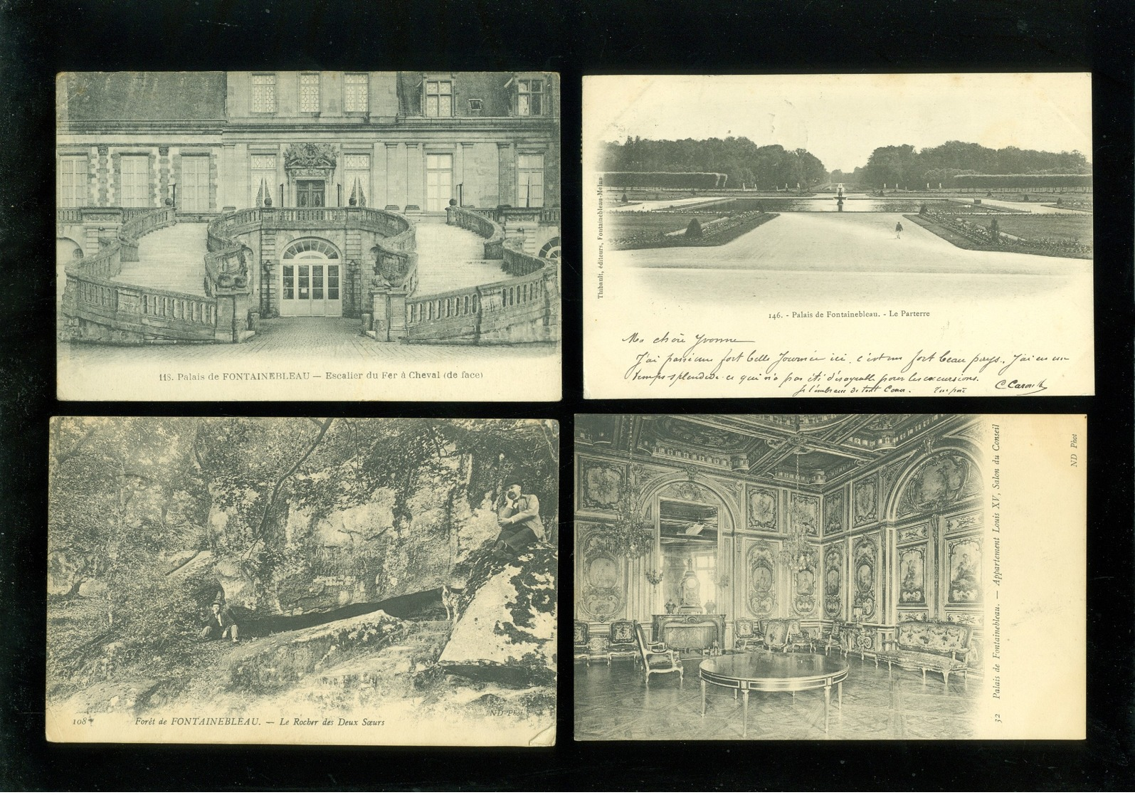 Lot De 60 Cartes Postales De France  Fontainebleau   Lot Van 60 Postkaarten Van Frankrijk ( 77 ) - 60 Scans - 5 - 99 Cartes