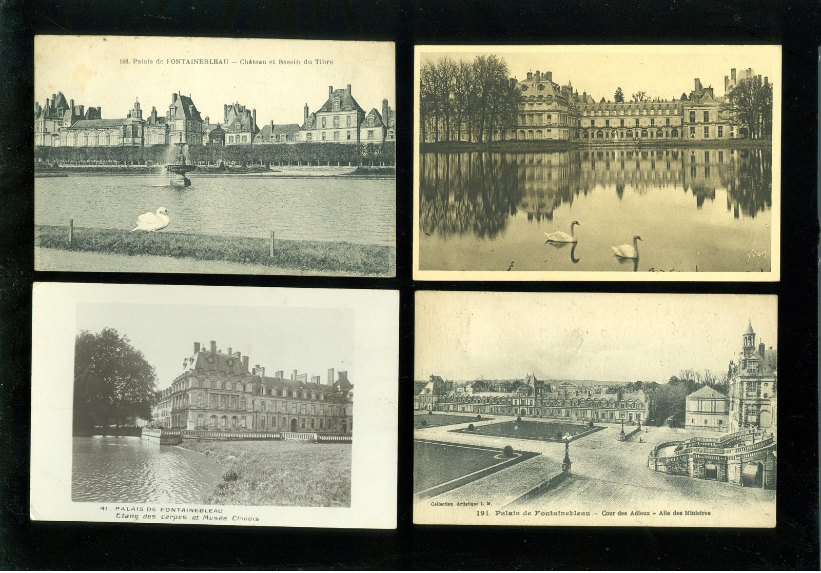 Lot De 60 Cartes Postales De France  Fontainebleau   Lot Van 60 Postkaarten Van Frankrijk ( 77 ) - 60 Scans - 5 - 99 Postcards