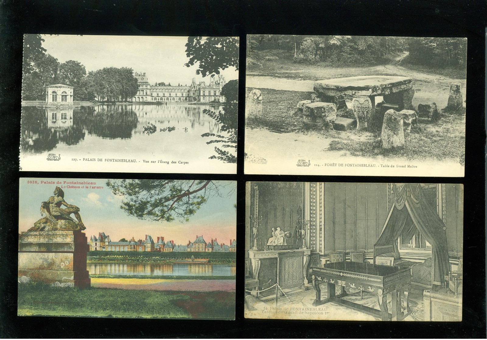 Lot de 60 cartes postales de France  Fontainebleau   Lot van 60 postkaarten van Frankrijk ( 77 ) - 60 scans