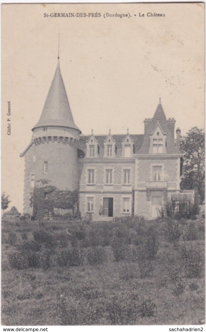 24. ST-GERMAIN-DES-PRES. Le Château - Autres & Non Classés