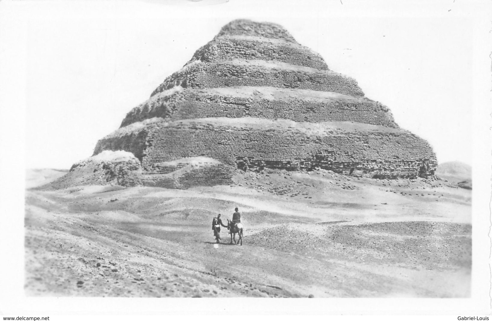 Carte - Photo - Pyramide De Saqqarah - Pyramides