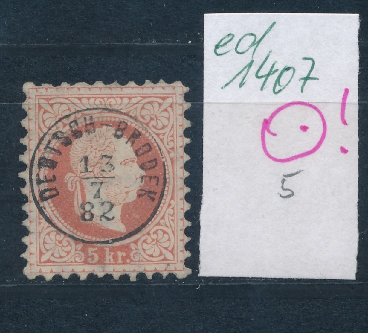 Österreich-Klassik...-netter Stempel.....   (ed1407  ) Siehe Scan -vergrößert - Oblitérés