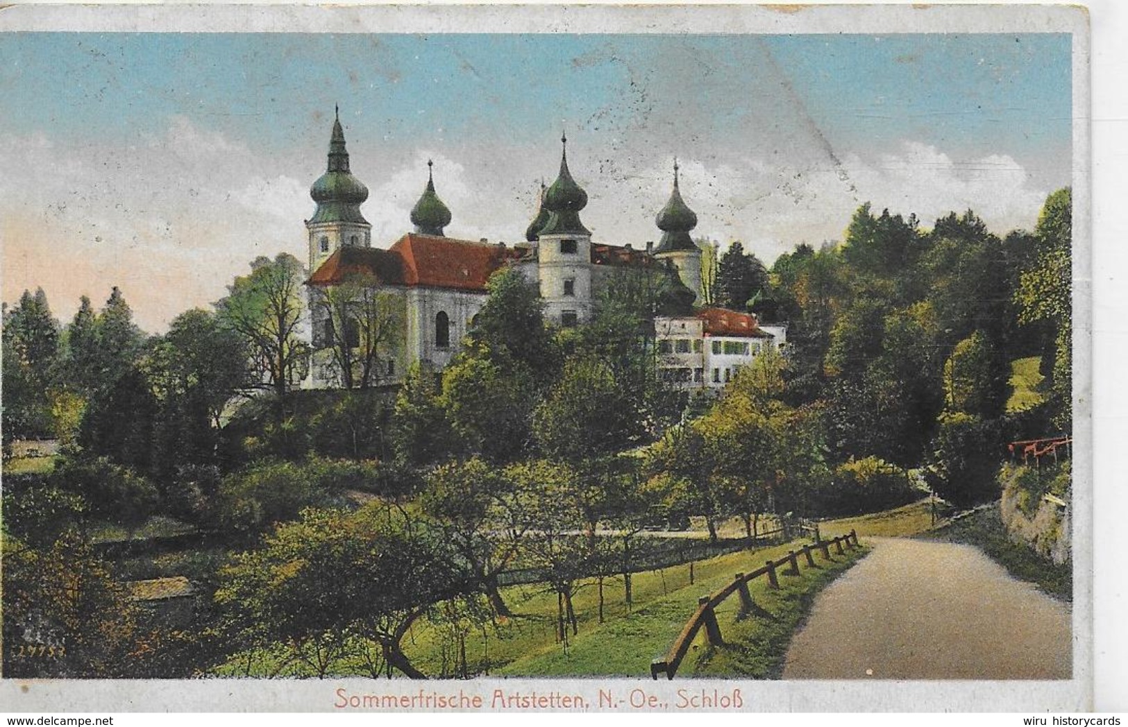 AK 0137  Schloss Artstetten - Verlag Paula Zsak Um 1920 - Melk