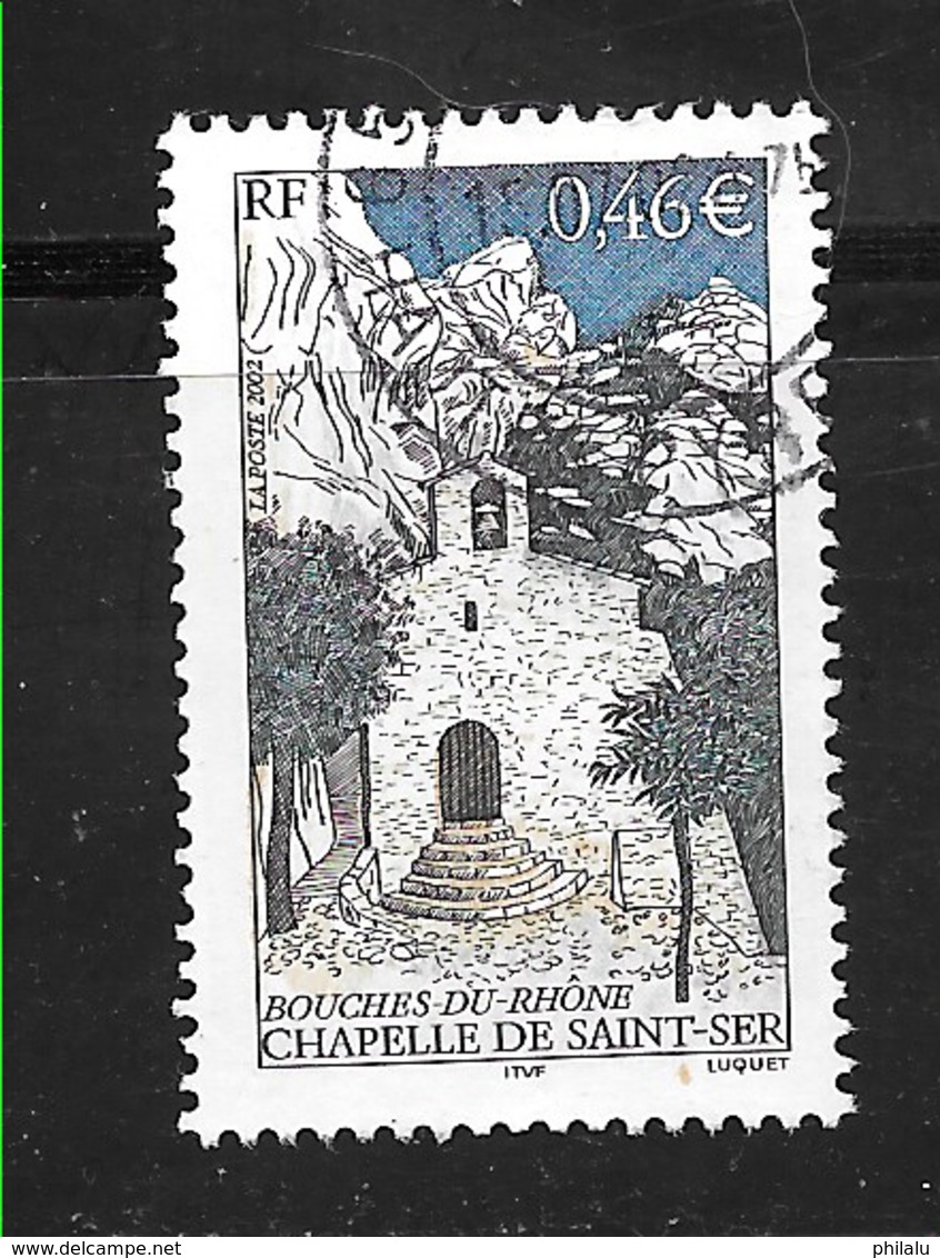 FRANCE 3496 Chapelle De Saint-Ser (Bouches-du-Rhône)  . - Oblitérés