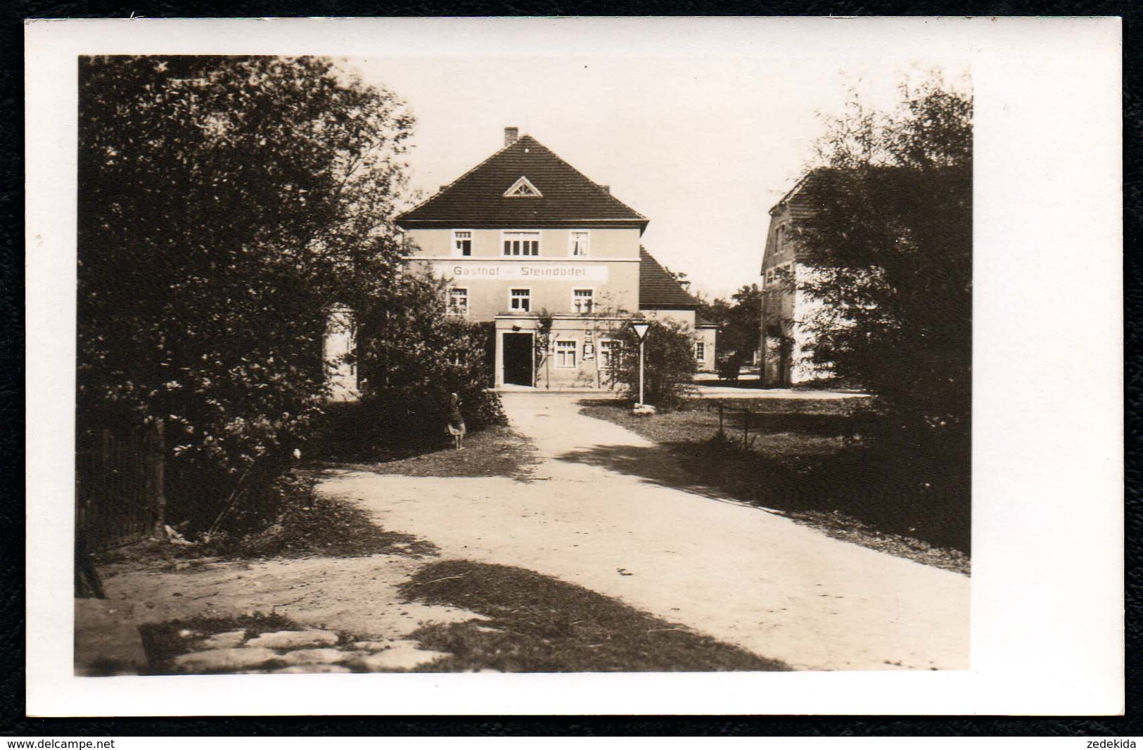 C2109 - Foto Steindörfel Bei Hochkirch - Gasthof Gaststätte - Hochkirch