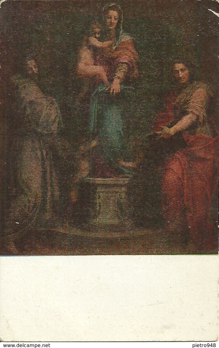 Firenze (Toscana) Galleria Degli Uffizi "Madonna Delle Arpie" Andrea Del Sarto - Firenze