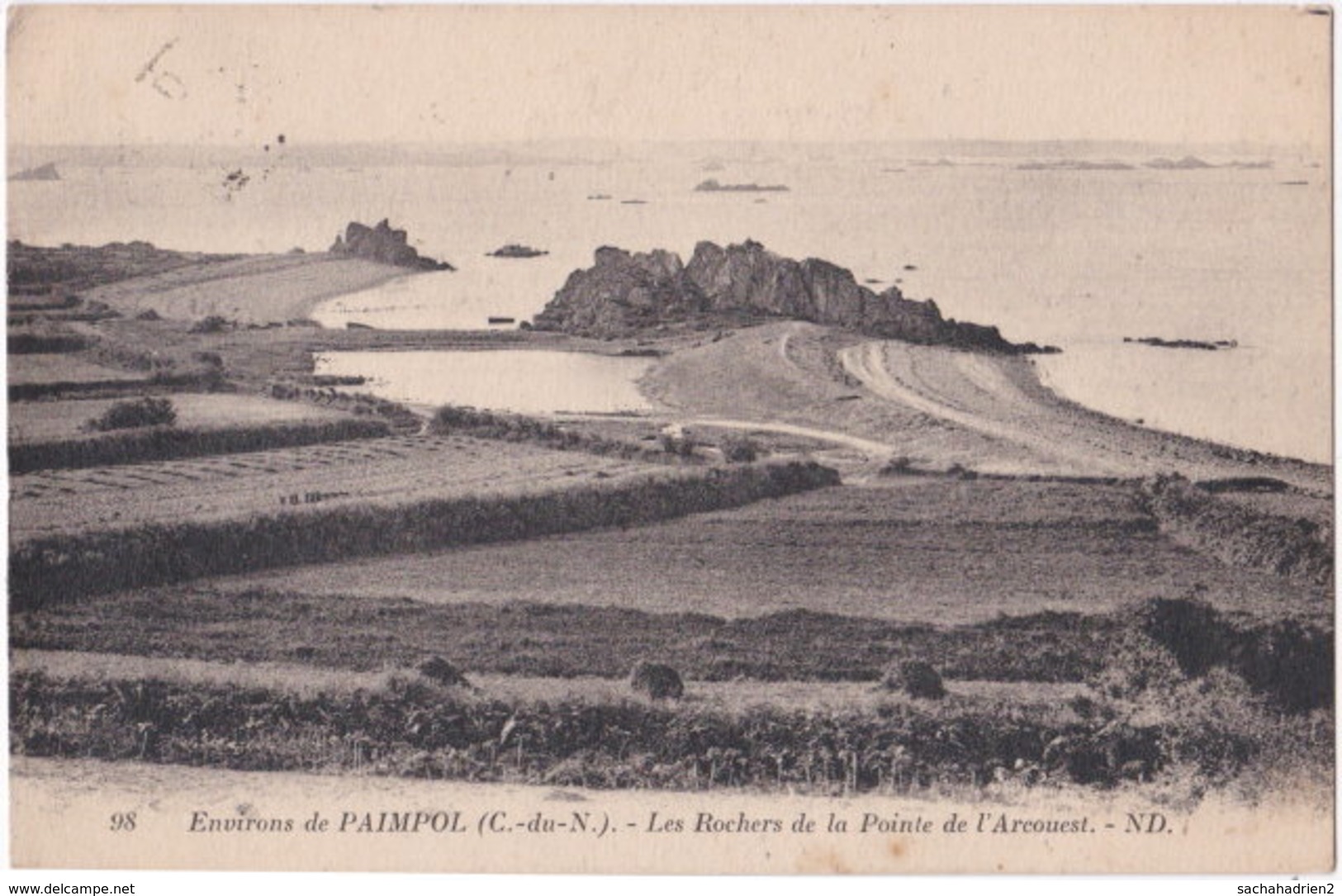 22. Environs De PAIMPOL. Les Rochers De La Pointe De L'Arcouest. 98 - Paimpol