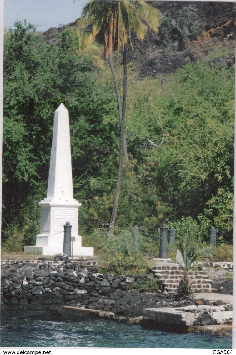 CN7 - Carte Photo - Monument JAMES COOK - Hawai'i - Hawaii