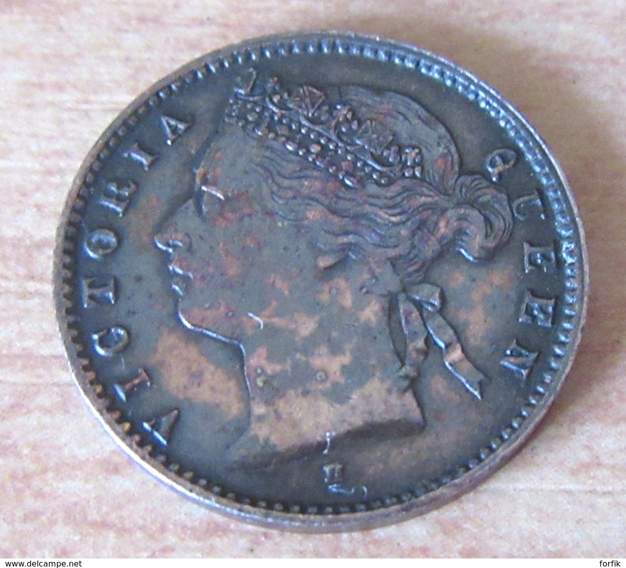 Maurice / Mauritius - Ex-colonie Anglaise - Belle Monnaie 1 Cent 1877 H Victoria - Etat SUP Voire Mieux - Belle Patine - Maurice