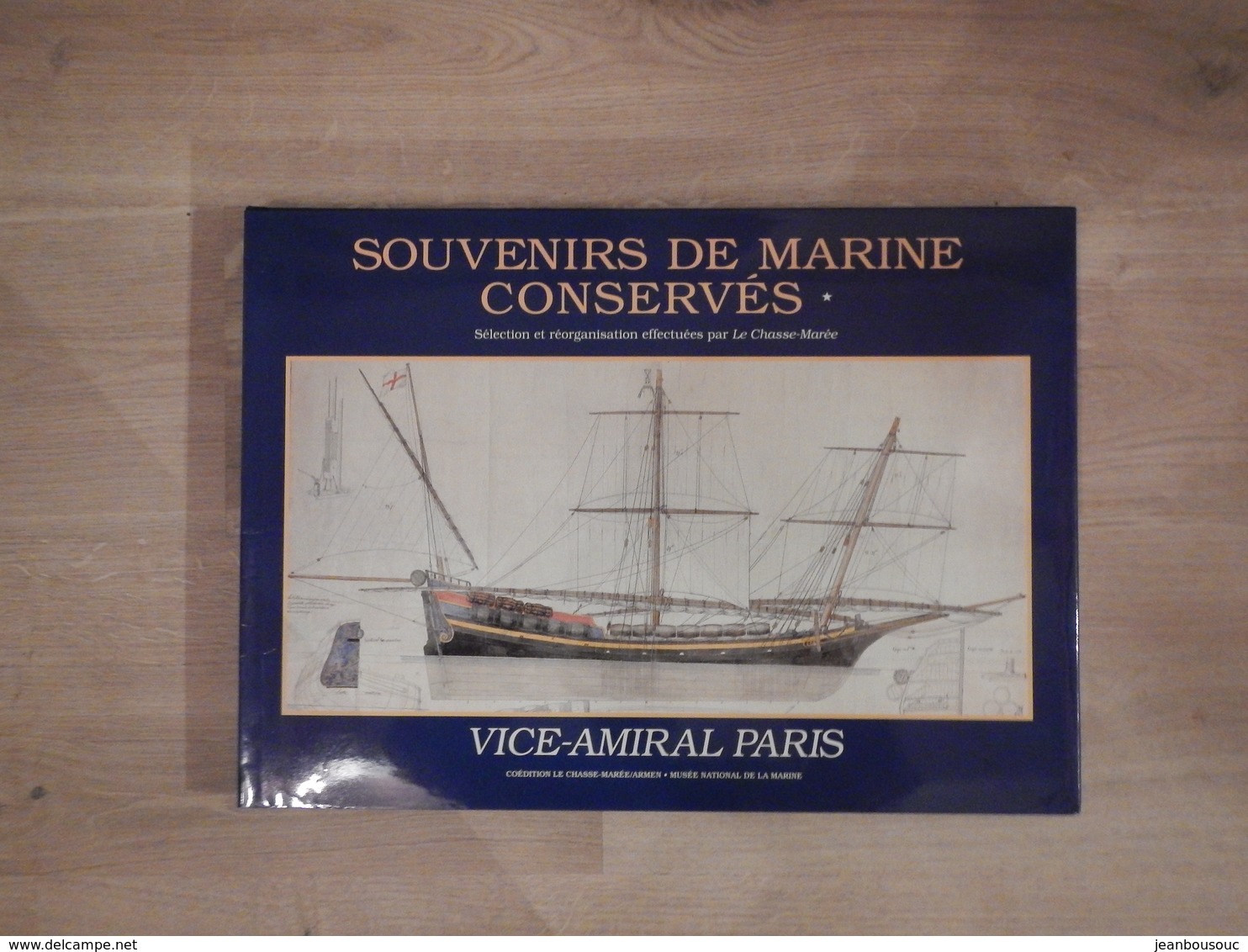 SOUVENIRS DE MARINE CONSERVÉS VICE AMIRAL PARIS - Bateau