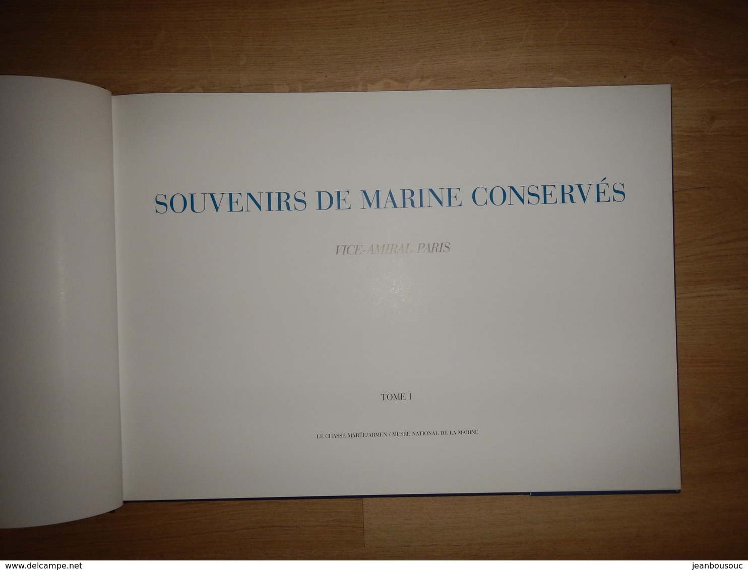 SOUVENIRS DE MARINE CONSERVÉS VICE AMIRAL PARIS - Bateau