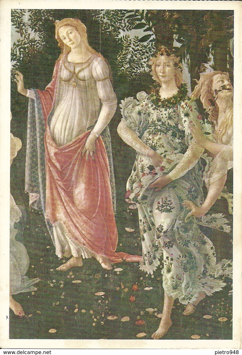 Firenze (Toscana) Galleria Degli Uffizi "Allegoria Della Primavera" Partic. "Printemps", Detail, "Spring" Botticelli - Firenze