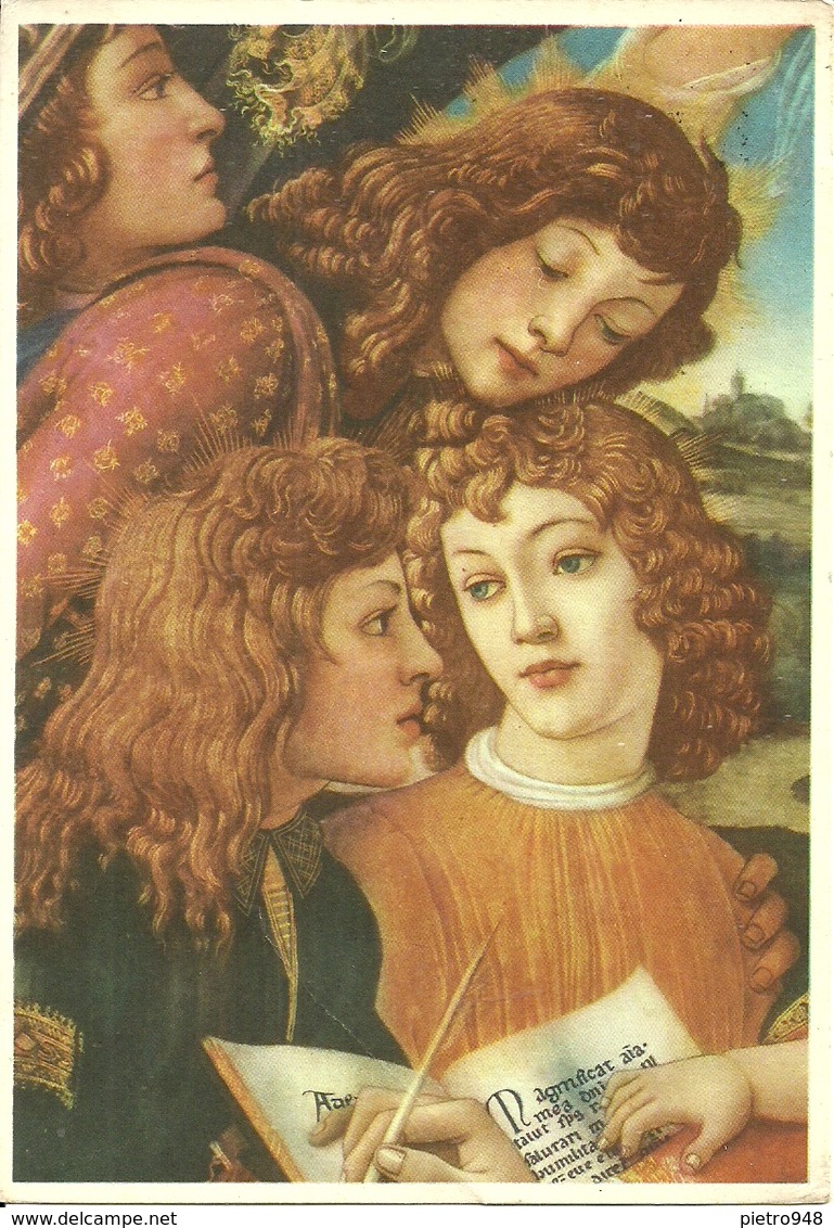 Firenze (Toscana) Galleria Degli Uffizi "la Madonna Incoronata", Partic., Detail, Botticelli - Firenze