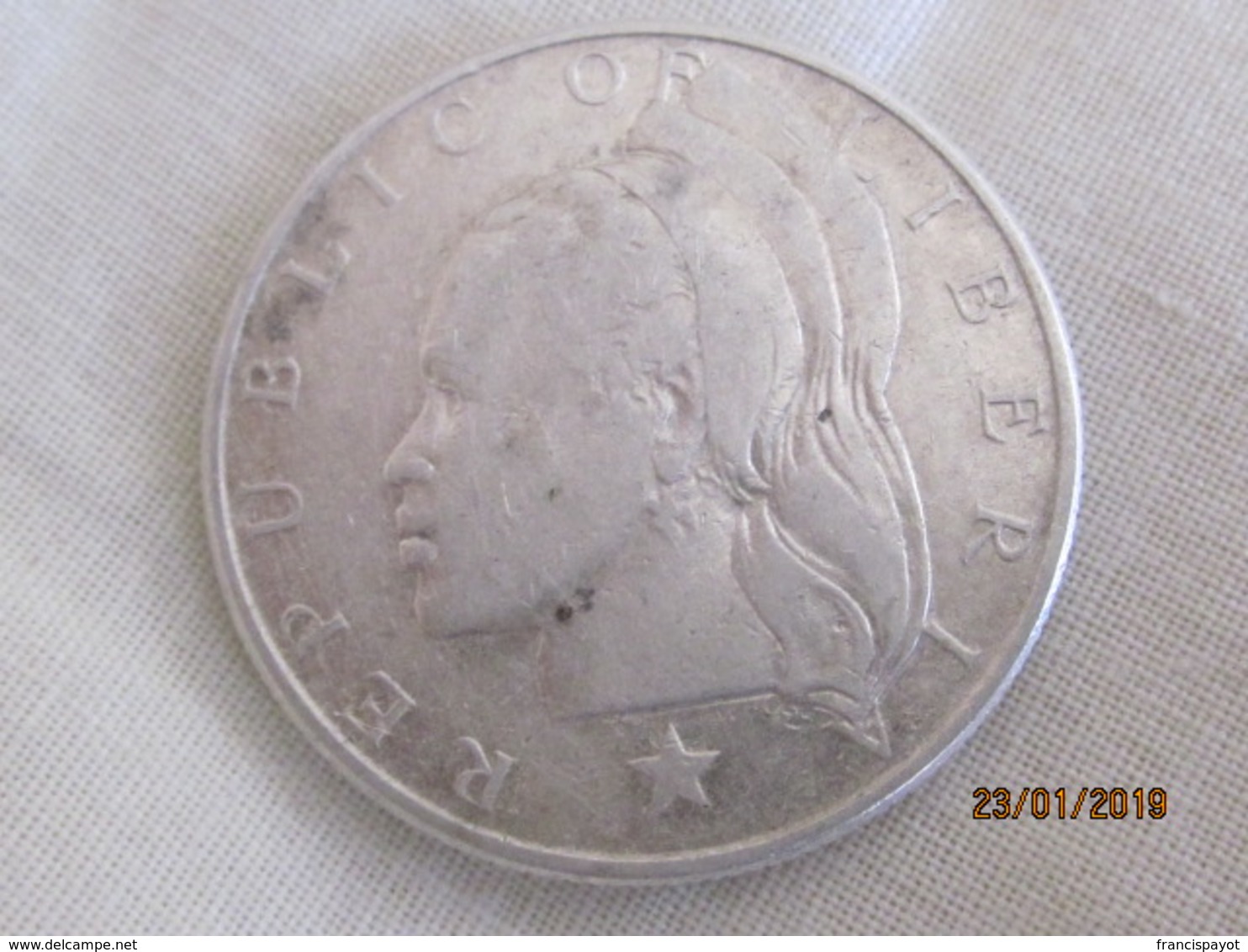 Liberia 50 Cents 1960 (silver) - Liberia