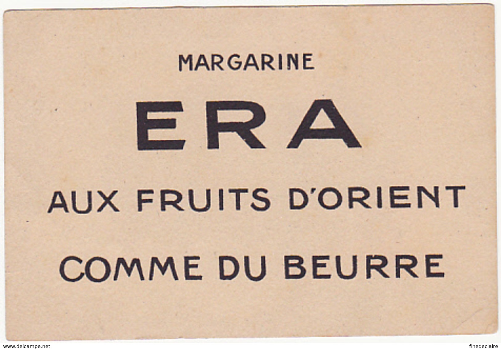 Chromo - Margarine ERA - Le Petit Poucet Est Poursuivi Par L'ogre..., Où Se Cache T'il? - Autres & Non Classés