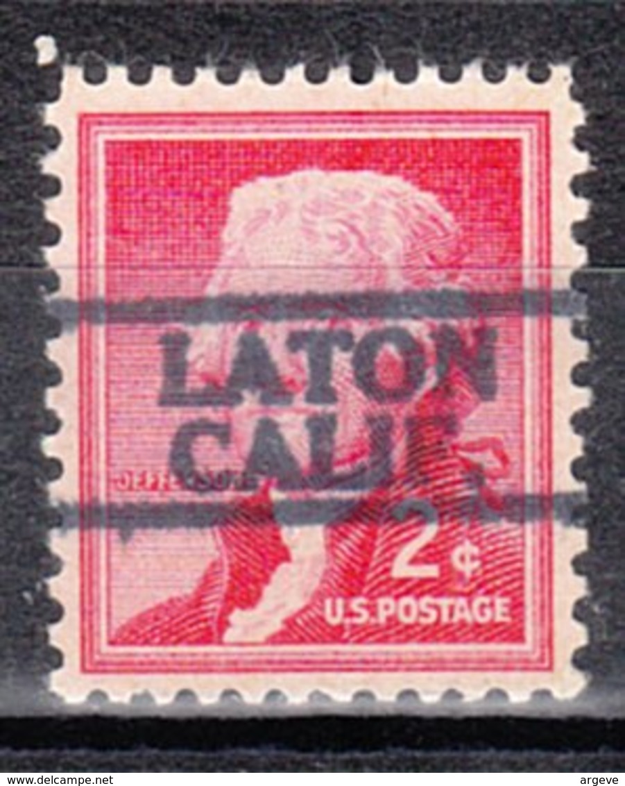 USA Precancel Vorausentwertung Preo, Locals California, Laton 811 - Preobliterati